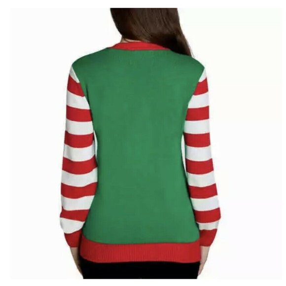 Jolly to Be Ladies' Long Sleeve Crewneck Holiday - Picture 10 of 17